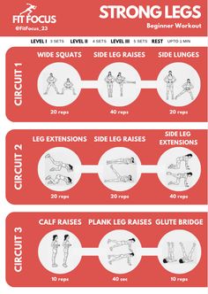 an exercise poster with instructions to do the same exercises