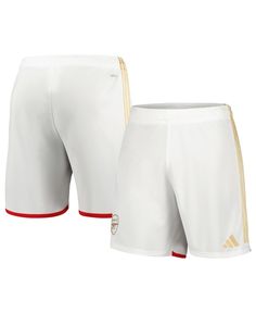 in stock Arsenal 2023, Ian Wright, Soccer Shorts, The Pitch, Adidas White, Training Pants, Adidas Shorts, Custom Jerseys, Training Shorts