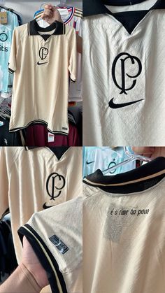 several pictures of different types of shirts with letters and numbers on them, all in black and white