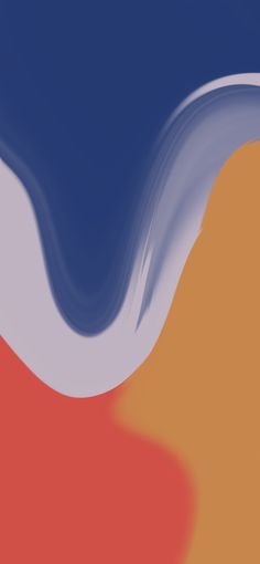 an abstract image of blue, red and orange waves