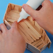 Wood Stick Ship - Craft Project Ideas