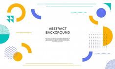 abstract background with circles and lines