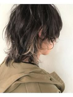 Androgynous Hair, Hair References, Haircut Inspo, Punk Hair, Long Dark Hair, Wolf Cut, Dye My Hair, Mullet Hairstyle, Cut My Hair