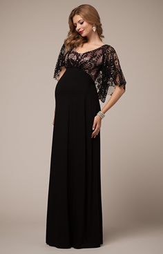 There’s no denying the show-stopping beauty of our Vintage Cape Gown. The dazzling sequin cape simply sparkles under the Christmas lights while the gently fitted bodice is softly gathered at the front to fit and flatter at every stage of pregnancy. It feels glamorous, uplifting and demure, with our softest jersey skirt, fully lined in to fall dramatically to the floor. Cape sleeves provide elegant cover for arms whilst sparkling like the season. Dark Maternity Formal Dresses, Formal Maternity Dress Shein, Cranberry Maternity Dress, Lace Black Maternity Dress, Luxury Long Sleeve Maternity Gown, Formal Modest Maternity Dress, Maternity Cocktail Dress Long, Maternity Evening Dress Nordstrom, Luxury Elegant Evening Maternity Dress