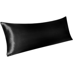 a black pillow on a white background with no image to describe, this is an image