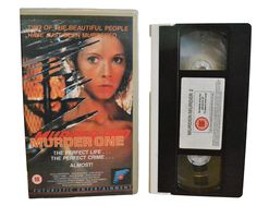 an old vhs case with a woman's face on it