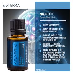 Put a drop on your palm, rub your hands together, and inhale deeply.

Mix three drops with doTERRA Fractionated Coconut Oil as part of a relaxing massage.

Diffuse in your home to promote a centered and calm mindset.

Add three to four drops to and soak in a calming Epsom salt bath. Fennel Essential Oil, Neroli Essential Oil, Essential Oils 101, Orange Lavender