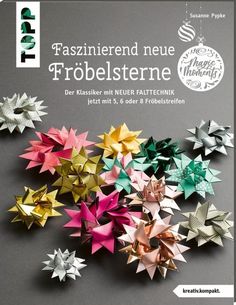 the cover of an article about origami paper stars and how to make them