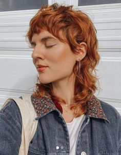 2024 Women’s Mullet Haircuts 18 Ideas: Trending Styles and Inspiration Queer Haircut, Queer Hair, Monochrome Makeup Look, Wolf Cut, Edgy Hair, Mullet Hairstyle