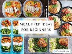 meal prep ideas for beginners