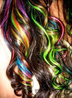 15 Hairstyles, Hair Colorful, Funky Hair, Colourful Hair, Mohawks, Violet Hair, Turquoise Hair, Hair Color Crazy