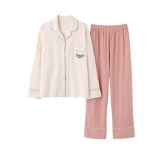 Season:Fall,Summer; Fabric:Cotton; Sleeve Length:Long Pant,Long Sleeve; Gender:Women's; Nightwear Style:Pajama Top and Pant,Sets,Pajamas; Style:Soft,Comfort,Casual,Tights / Leggings; Elasticity:Micro-elastic; Tops Type:Shirt; Occasion:Home,Bed,Daily; Age Group:Adults; Function:Breathable; Pattern:Leaves,Flower,Letter; Design:Pocket,Button; Neckline:Lapel; Bottom Type:Pant; Listing Date:07/17/2023; Hips:; Length:; Length [Bottom]:; Shoulder Width:; Bust:; Sleeve Length: Flower Tights, Comfort Home, Letter Flower, Pajama Fashion, Shirt Pant, Cute Sleepwear, Cute Pajama Sets, Plus Size Pajamas, Women's Pajamas