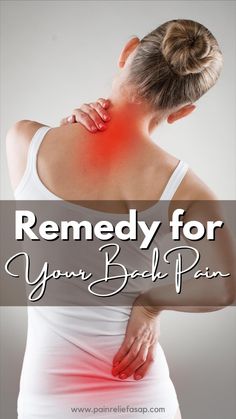 Back Pain Relief, Back Pain, Pain Relief, Need To Know, Movie Posters, Film Posters