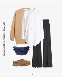 Monthly outfit planner | November | the Sarah Stories