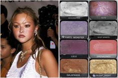 #2000s #y2k #moodboard Y2k Makeup Colorful, Early 2000 Makeup, 2000s Eyeshadow, 2005 Makeup, 2000s Beauty, 2000’s Makeup, Y2k Moodboard, 2000 Makeup, Makeup Moodboard