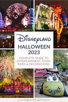 disneyland halloween 2012 complete guide to entertainment, food, rides and decorations