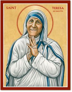 an icon of st teresa of california