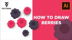 how to draw berries in adobe