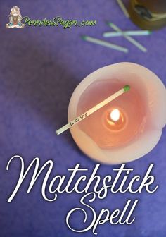 Super quick and simple Matchstick Spell from PennilessPagan.com #Pagan #Wiccan #Witch #Witchcraft #Spell #Simple #Magick #Easy #Beginners #Love #Money #Moon Grey Witch, Magical Circle, Wiccan Books, Wiccan Rituals, Spells For Beginners, Easy Spells, Wiccan Witch, Magick Spells, Eclectic Witch