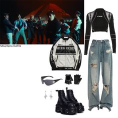 Dominate Skz Concert Outfit, Stray Kids Dominate Outfit, Stray Kids Thunderous Outfits, Jeongin Inspired Outfits, Skz Tour Outfit Ideas