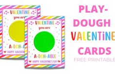 valentine's day cards with free printables to play doughnut card game