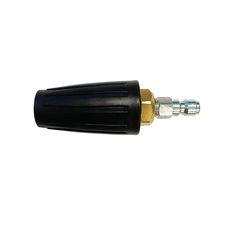 an image of a black and gold connector