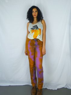 Bohemian Jeans, Hippie Jeans, Dye Jeans, Boho Jeans, Tie Dye Jeans, Levis Vintage, Jean Vintage, Tie And Dye, Levis Denim