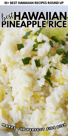 the best hawaiian pineapple rice makes the perfect side dish