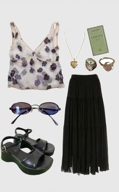 Estilo Hippie, Swaggy Outfits, Looks Style, Looks Vintage, Hippie Style, Spring Summer Outfits, Outfits Casuales