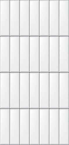 a white tiled wall with several rows of square tiles on the bottom and one row at the top