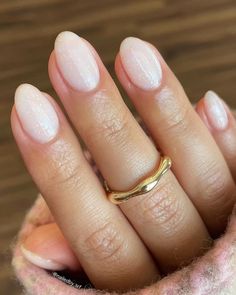 Orange Zest (Builder Gel) Engagement Nails, Wedding Nail, Builder Gel, Cute Gel Nails, Bride Nails, Neutral Nails, Dipped Nails, Bridal Nails, Prom Nails