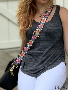 A colorful, psychedelic retro design, with a stained glass vibe, features a great palette of pink, rose, red, yellow, orange, blue and other colors. Great with black and colored bags! Fashion Baby, Clothing Hacks, Glass Design, Yellow Orange, Retro Design