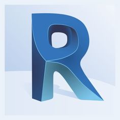 the letter r is made up of blue and gray paper with an oval shaped edge