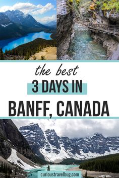 the best 3 days in banff, canada