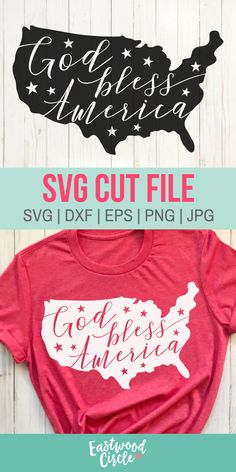 the svg cut file is available for use on t - shirts