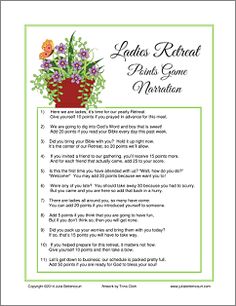 a poem with flowers in it that says ladies's florists game variations