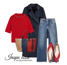 Sporty Looks, Casual Outfit Inspiration, Summer Outfit Inspiration, Work Looks, Red Outfit, Sporty Outfits, Work Outfits, Modern Fashion, Elegant Fashion