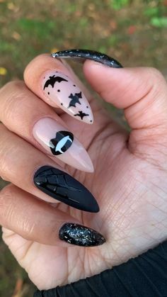 Horror Nails, Watermelon Nails, 2023 Halloween, Holiday Nail Designs