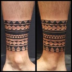 two pictures of the same person's legs with tattoos on them