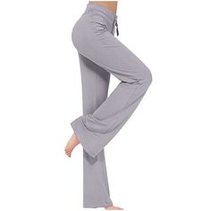 Women Workout Out Leggings Stretch Waist Button Pocket Yoga Gym Loose Pants Product Features: 1.Pull rope closed 2.Material: Women's wide leg cargo pants, made of high-quality cotton blended material, light in texture, soft in hand, breathable, friendly in skin, comfortable and refreshing, cargo pants. 3.Design: elastic belt and built-in drawstring pants are designed for easy wearing and more comfortable experience. Straight wide leg pants, with pockets, low waist solid color loose Street women' Womens Stretch Pants, Long Yoga Pants, Sweater Jackets, Joggers Women, Workout Pants Women, High Waisted Leggings Workout, Wide Leg Yoga Pants, Yoga Pants With Pockets, High Waist Wide Leg Pants