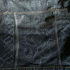 Denim jacket Pants, Trousers