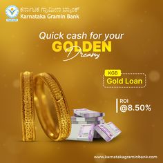 an advertisement for gold loan in india