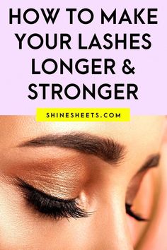 How to grow eyelashes with home remedies that many people swear by + the best eyelash growth serums on the market that make eyelashes grow faster. Grow Eyelashes Naturally, Oil For Eyelash Growth, Eyelash Growth Diy, Make Eyelashes Grow, Diy Eyelash Growth Serum, Natural Lash Growth, Eyelashes Longer, Best Eyelash Growth Serum, Eyelashes Grow