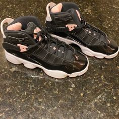 Jordan 6 Rings Brand New With Box! Never Worn Girls Size 5y Rings Brand, Jordan 6 Rings, Sketches Simple, 6 Rings, Jordan 6, Kids Jordans, Shoes Brand, Pink Ring, Dream Shoes