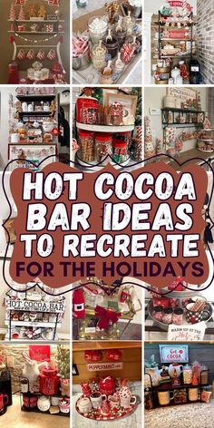 If you're looking to create a cozy and festive spot, I've got some fantastic hot cocoa bar ideas for you! Whether you're setting up a full cocoa station or just need some cute hot cocoa corner ideas, there's plenty to inspire you. Imagine a charming hot cocoa bar cart, decked out with all the fixings for the perfect cup. Trust me, your Christmas cocoa bar ideas will make your home the go-to spot for warm, delicious drinks this holiday season! Hot Cocoa Bar Cart, Christmas Cocoa Bar, Cocoa Bar Ideas, Cute Hot Cocoa, Hot Cocoa Bar Ideas, Holiday Hot Cocoa Bar, Hot Cocoa Bar Christmas, Christmas Bar Cart