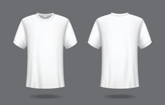 3D White T-Shirt Mockup Tshirt Layout Template, Plain White Tshirt, T Shirt Layout, White T Shirt Mockup, Mockup Camisa, Shirt Layout, Mock Up Shirt, Mock Up T Shirt, Fashion Sketch Template