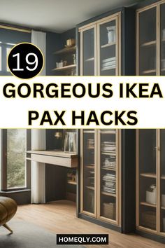 the top 10 gorgeous ikea pax hacks for home office and living room