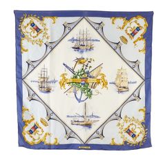 Used Hermes Carre 90 Bordeaux Porte Oceane City Entrance Scarf Muffler Blue Multicolor Silk Women's Hermes (Sku: Gzl13li8) === General === Brand : Hermes === Design === Type : Scarf Gender : Women Color : Blue, Multi-Color Material : Silk === Size === Size (Lxw) : 88cm X 88cm / 34.64'' X 34.64'' === Included Items === Accessories Notice : Before Purchasing, Please Refer To The Images Of The Accessories Included With The Item. === Condition === Condition : Used (Good) Ranking : Rank B Used - Trac City Entrance, Hermes Twilly Scarf, Hermes Scarf, Vintage London, Woman Colour, Entrance, Color Blue, Multi Color, Women Accessories