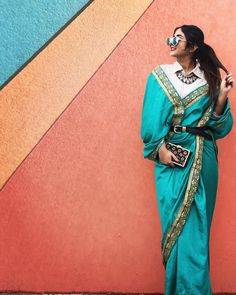 Saree Shoot, Saree Drape, Saree With Belt, Saree Draping, Modern Saree