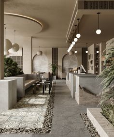 Bohmian cafe :: Behance Comercial Interior Design, Scandinavian Cafe, Shop Architecture, Coffee Shop Concept, Modern Restaurant Design, Bakery Design Interior, Coffee Shop Interior Design, Cafe Concept, Cozy Coffee Shop